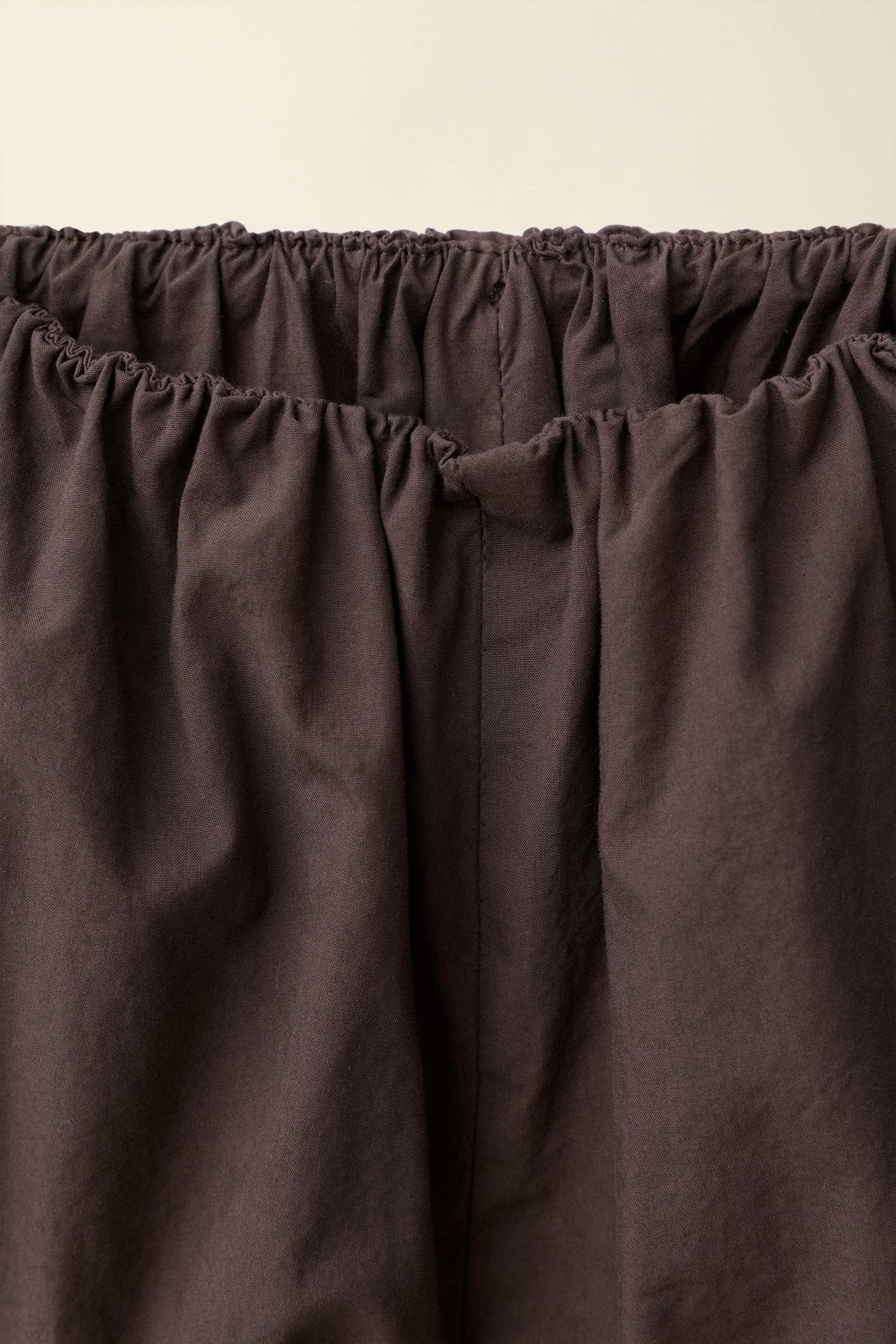 POPLIN BALLOON BOTTOMS CREATED BY CARAMEL LONDON X ZARA